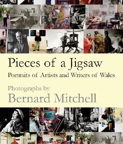 Clawr llyfr / Book cover: Pieces of a Jigsaw - Portraits of Artists and Writers of Wales — Portraits of Artists and Writers of Wales