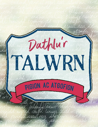 Clawr llyfr / Book cover: Dathlu'r Talwrn - Pigion ac Atgofion