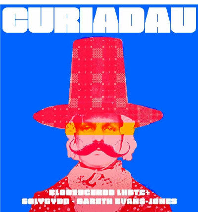 Clawr llyfr / Book cover: Curiadau: Blodeugerdd LHDTC+