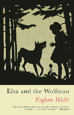 Clawr y llyfr: Elsa and the Wolfman / Book cover: Elsa and the Wolfman