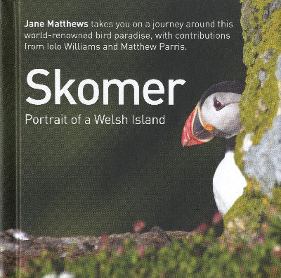 Clawr llyfr / Book cover: Skomer - Portrait of a Welsh Island