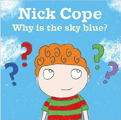 Clawr llyfr / Book cover: Why is the Sky Blue?