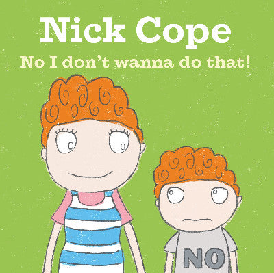 Clawr llyfr / Book cover: No, I Don't Wanna Do That