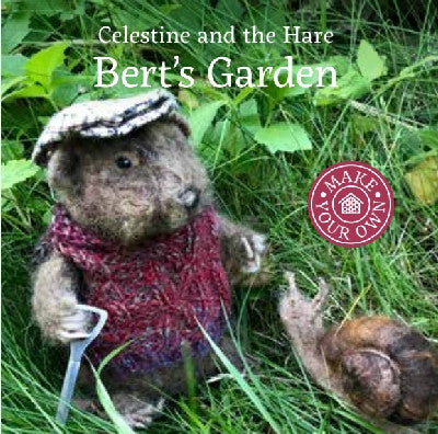 Clawr llyfr / Book cover: Celestine and the Hare: Bert's Garden