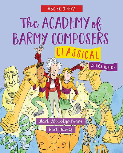 Clawr llyfr / Book cover: Academy of Barmy Composers: Classical