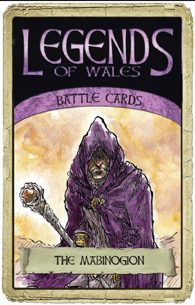 Gêm / Game: Legends of Wales Battle Cards: The Mabinogion