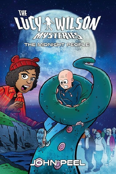 Clawr llyfr / Book cover: The Lucy Wilson Mysteries: The Midnight People