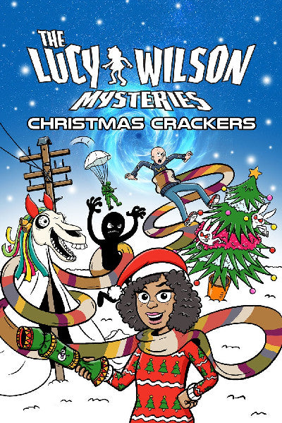 Clawr llyfr / Book cover: The Lucy Wilson Mysteries: Christmas Crackers