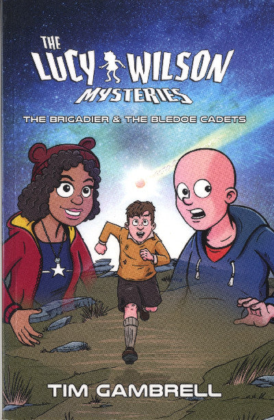 Clawr llyfr / Book cover: The Lucy Wilson Mysteries: The Brigadier and the Bledoe Cadets
