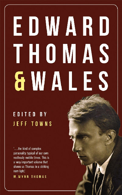 Clawr llyfr / Book cover: Edward Thomas and Wales
