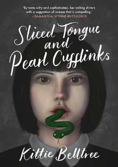 Clawr llyfr / Book cover: Sliced Tongue and Pearl Cufflinks