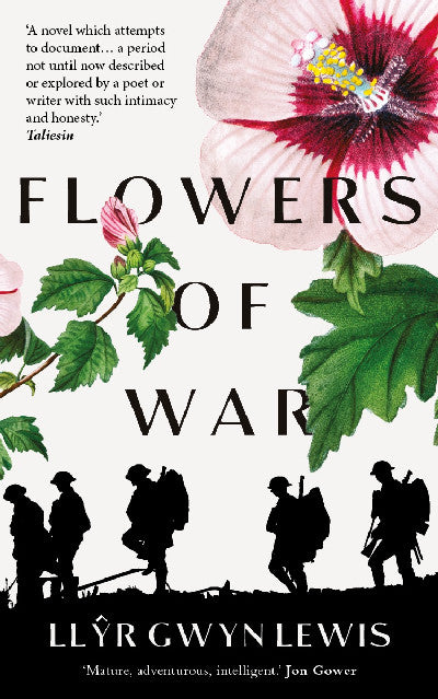 Clawr llyfr / Book cover: Flowers of War