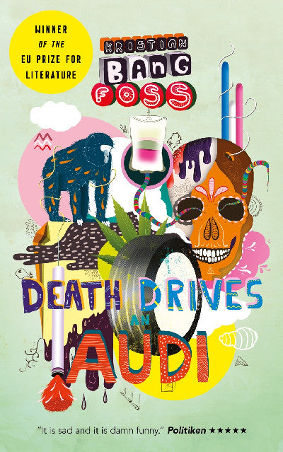 Clawr llyfr / Book cover: Death Drives an Audi