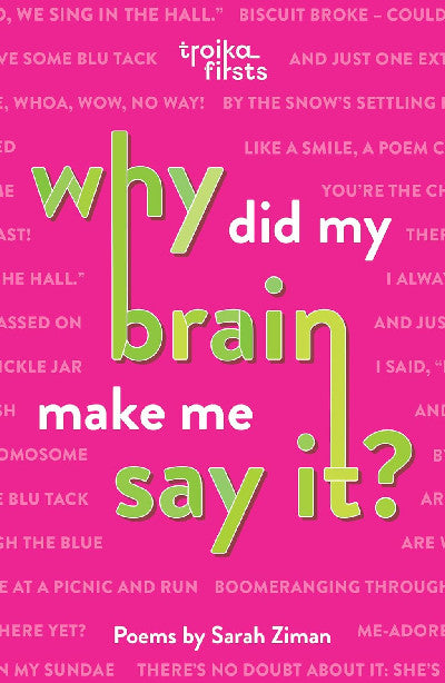 Clawr llyfr / Book cover: Why Did My Brain Make Me Say It?