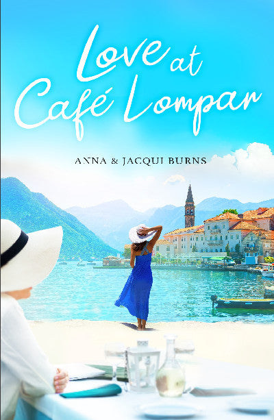 Clawr llyfr / Book cover: Love at Café Lompar