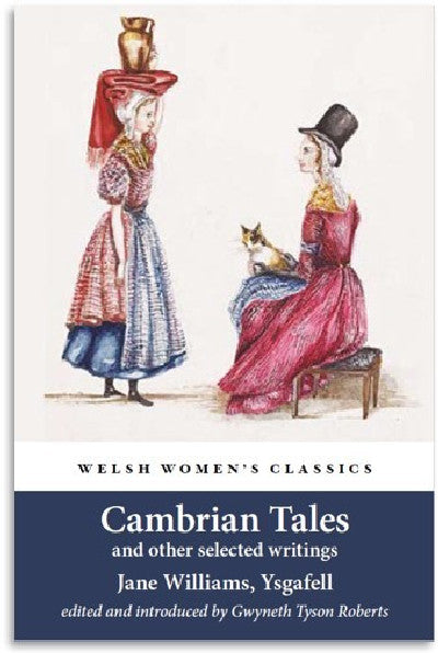 Clawr llyfr / Book cover: Cambrian Tales