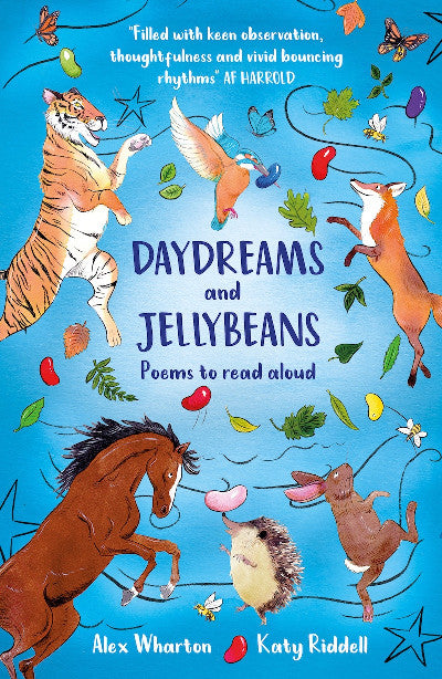 Clawr llyfr / Book cover: Daydreams and Jellybeans