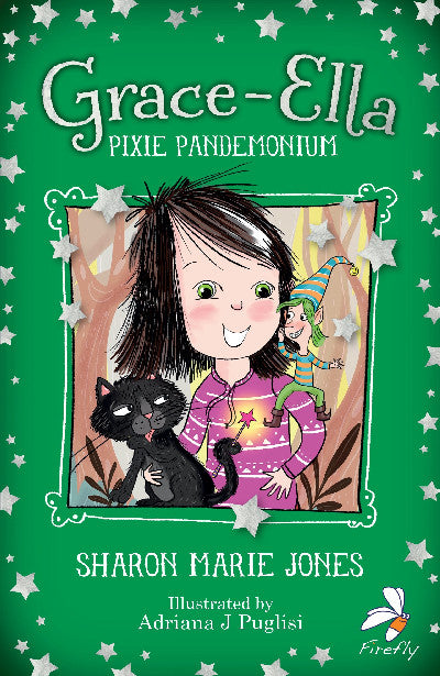 Clawr llyfr / Book cover: Grace-Ella: Pixie Pandemonium