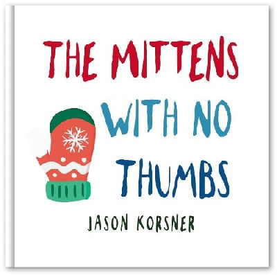 Clawr llyfr / Book cover: Mittens with no Thumbs