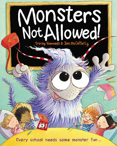 Clawr llyfr / Book cover: Monsters Not Allowed!
