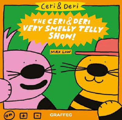 Clawr llyfr / Book cover: Ceri & Deri: Ceri & Deri Very Smelly Telly Show, The