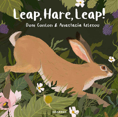 Clawr llyfr / Book cover: Leap, Hare, Leap!