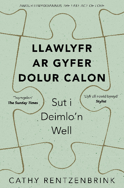 Clawr llyfr / Book cover: Darllen yn Well: Llawlyfr ar Gyfer Dolur Calon