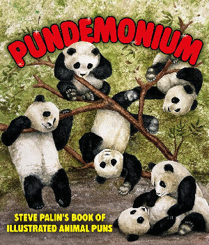 Clawr y llyfr: Pundemonium / Book cover: Pundemonium