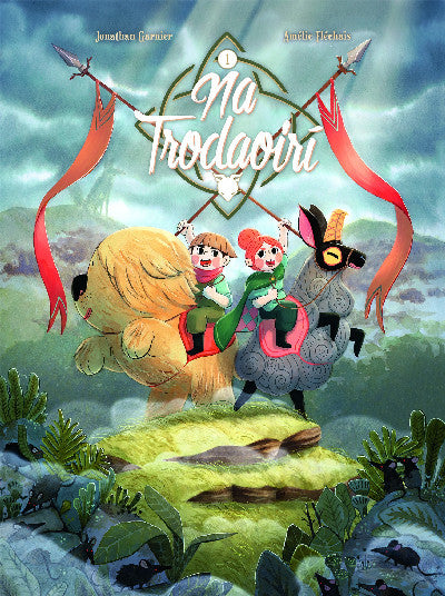 Clawr llyfr / Book cover: Na Trodaoirí: An Phrintíseacht