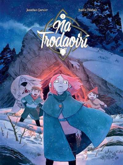 Clawr llyfr / Book cover: Na Trodaoirí: Ar Aistear