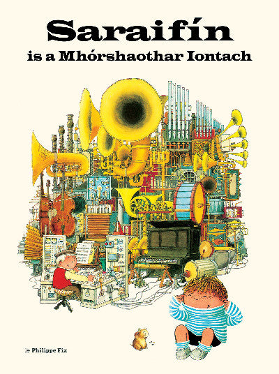 Clawr llyfr / Book cover: Saraifín is a Mhórshaothar Iontach