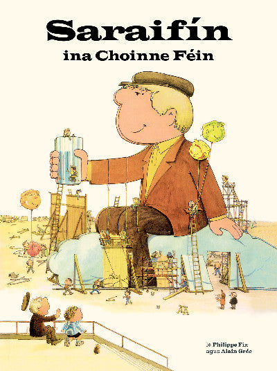 Clawr llyfr / Book cover: Saraifín ina Choinne Féin