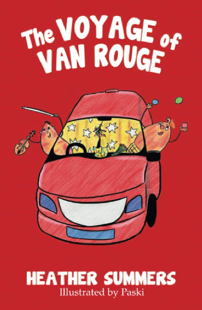 Clawr llyfr / Book cover: The Voyage of Van Rouge
