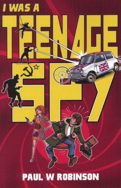 Clawr llyfr / Book cover: I was a Teenage Spy