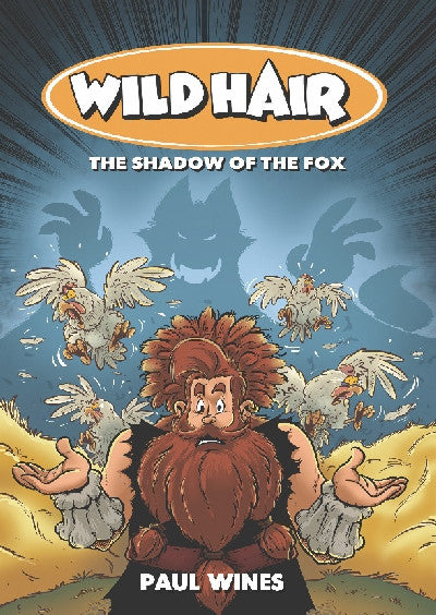Clawr llyfr / Book cover: Wild Hair - The Shadow of the Fox