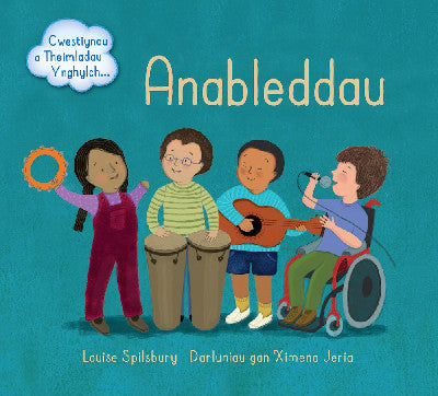 Clawr llyfr / Book cover: Darllen yn Well: Anableddau - Cwestiynau a Theimladau Ynghylch...