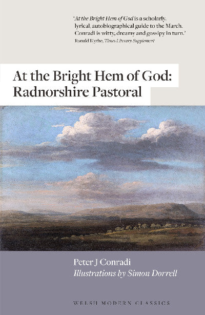 Clawr llyfr / Book cover: At the Bright Hem of God — Radnorshire Pastoral