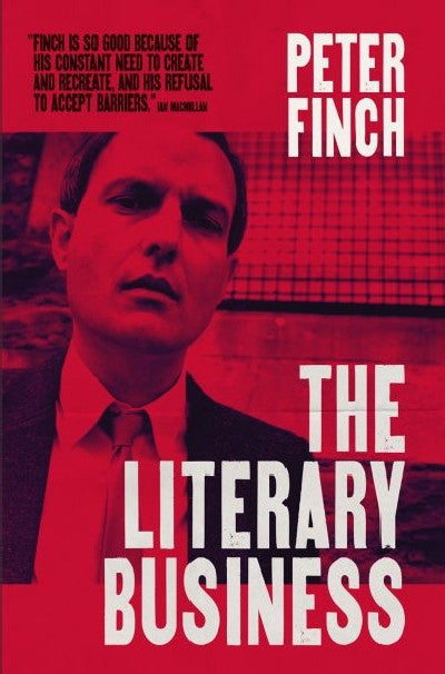 Clawr llyfr / Book cover: The Literary Business