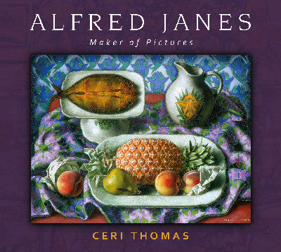 Clawr llyfr / Book cover: Alfred Janes - maker of pictures