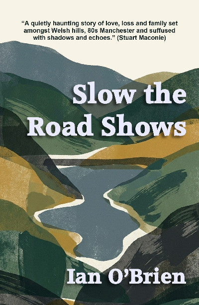 Clawr llyfr / Book cover: Slow the Road Shows