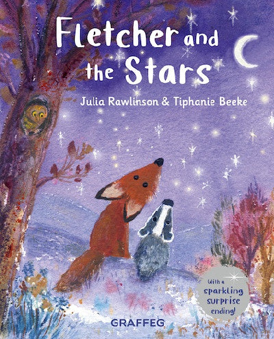Clawr llyfr / Book cover: Fletcher and the Stars