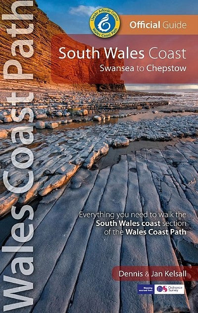 Clawr llyfr / Book cover: South Wales Coast: Swansea to Chepstow Wales Coast Path — Swansea to Chepstow