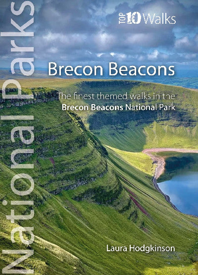 Clawr llyfr / Book cover: Top 10 Walks in the Brecon Beacons
