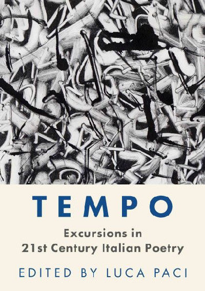 Clawr llyfr / Book cover: Tempo — Excursions in 21st Century Italian Poetry