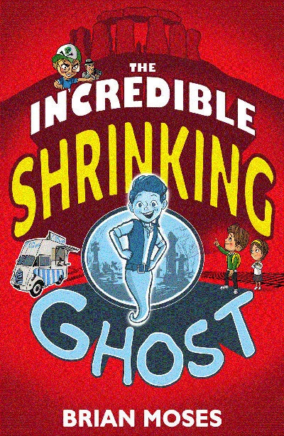 Clawr llyfr / Book cover: The Incredible Shrinking Ghost