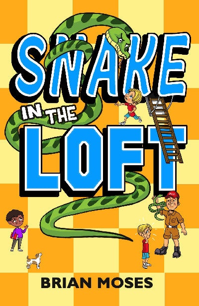 Clawr llyfr / Book cover: Snake in the Loft