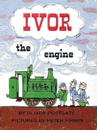 Clawr llyfr / Book cover: Ivor the Engine