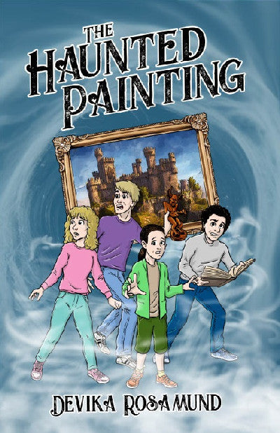 Clawr llyfr / Book cover: The Haunted Painting