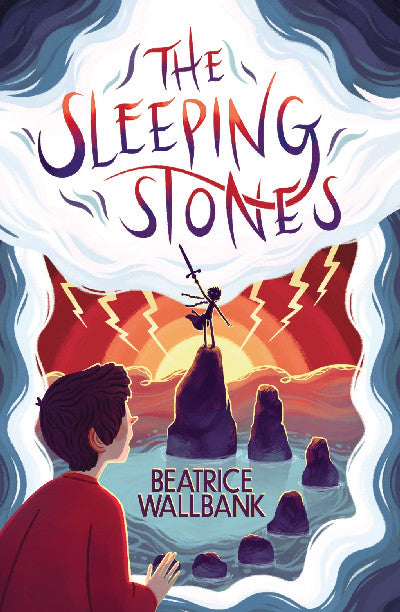 Clawr llyfr / Book cover: The Sleeping Stones