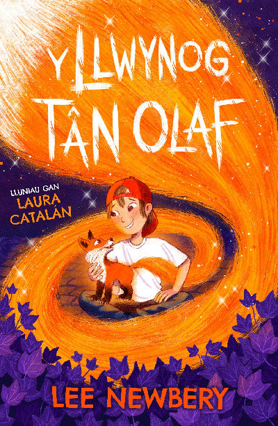 Clawr llyfr / Book cover: Y Llwynog Tân Olaf